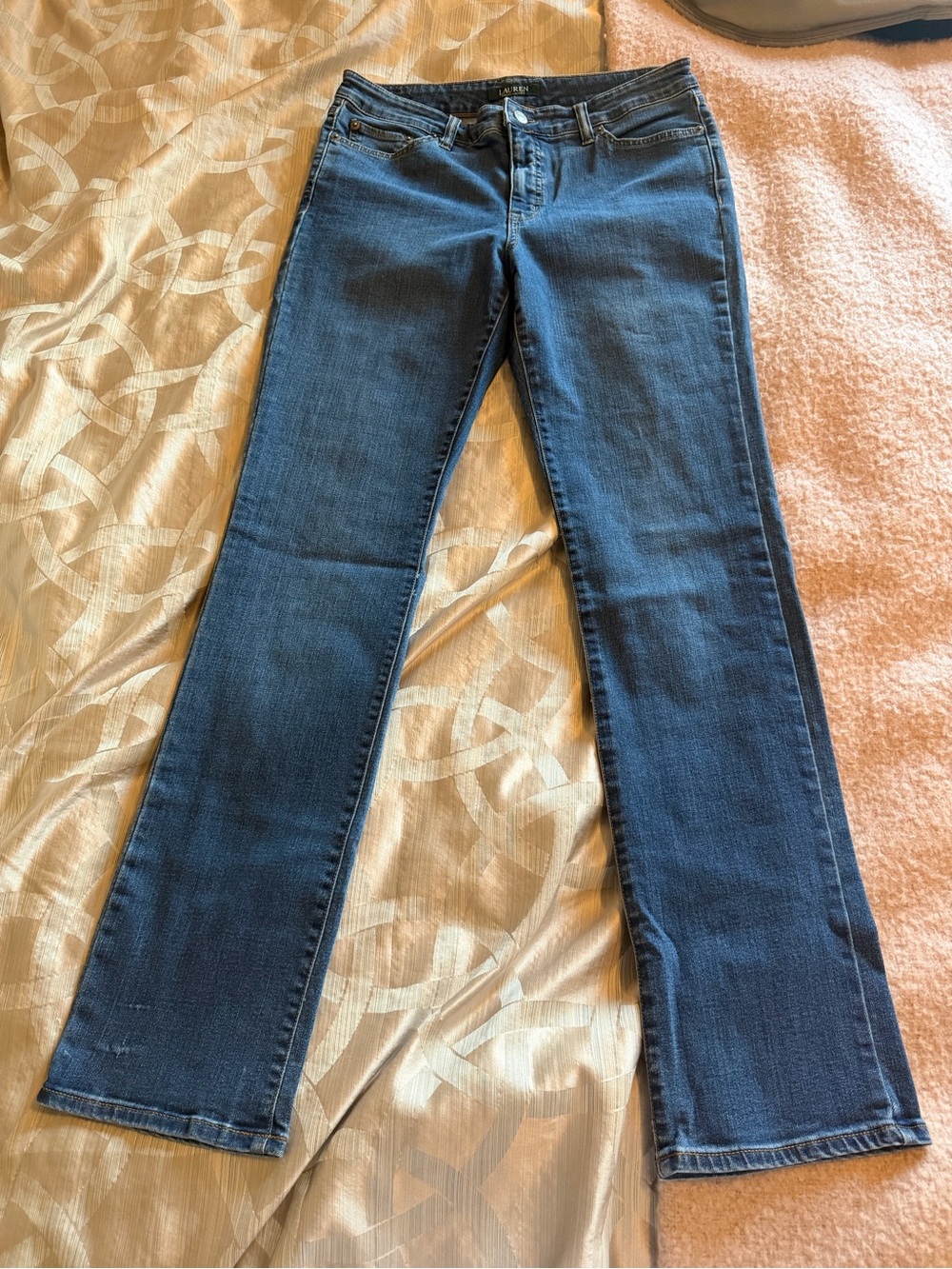 Ralph Lauren Women's Dark Blue Flare Jeans